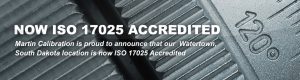 ISO 17205 Calibration Company Announcement Banner